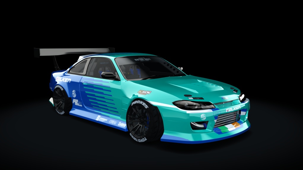 JD130FalkenS14.9ラッピング(IVDC車両ラッピング)