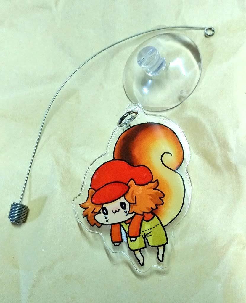 甲斐君・凛ちゃんアクリルスイング