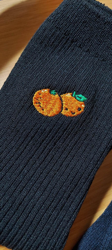 いくるミカン靴下