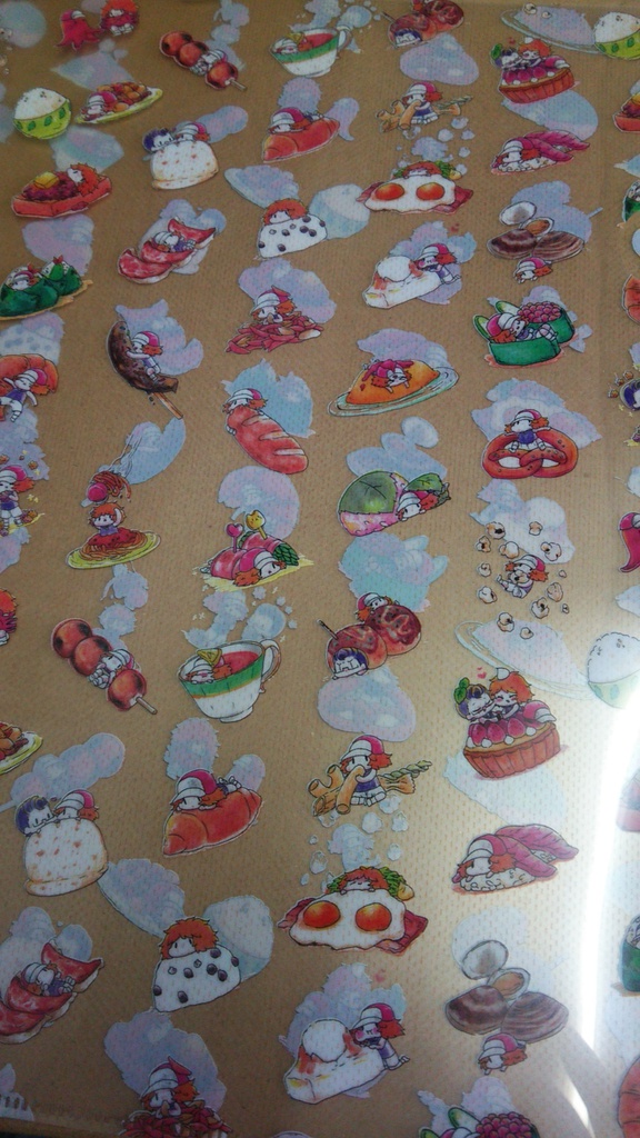 食べ物甲斐くんクリアファイル【木手甲斐】