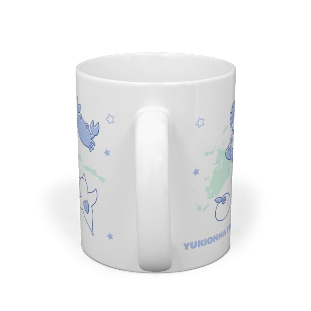 完結記念限定マグカップ/星柄青