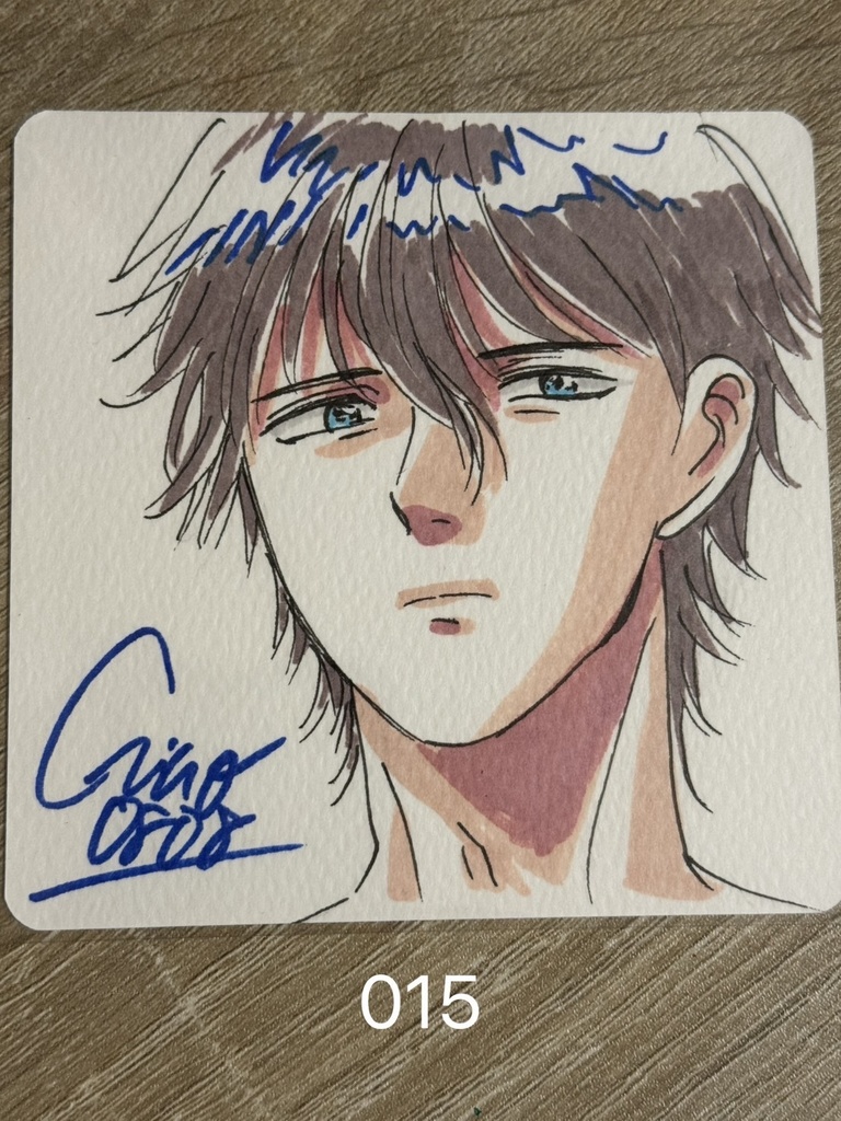 テスト販売10×10直筆ミニキャラカードNo.001〜020