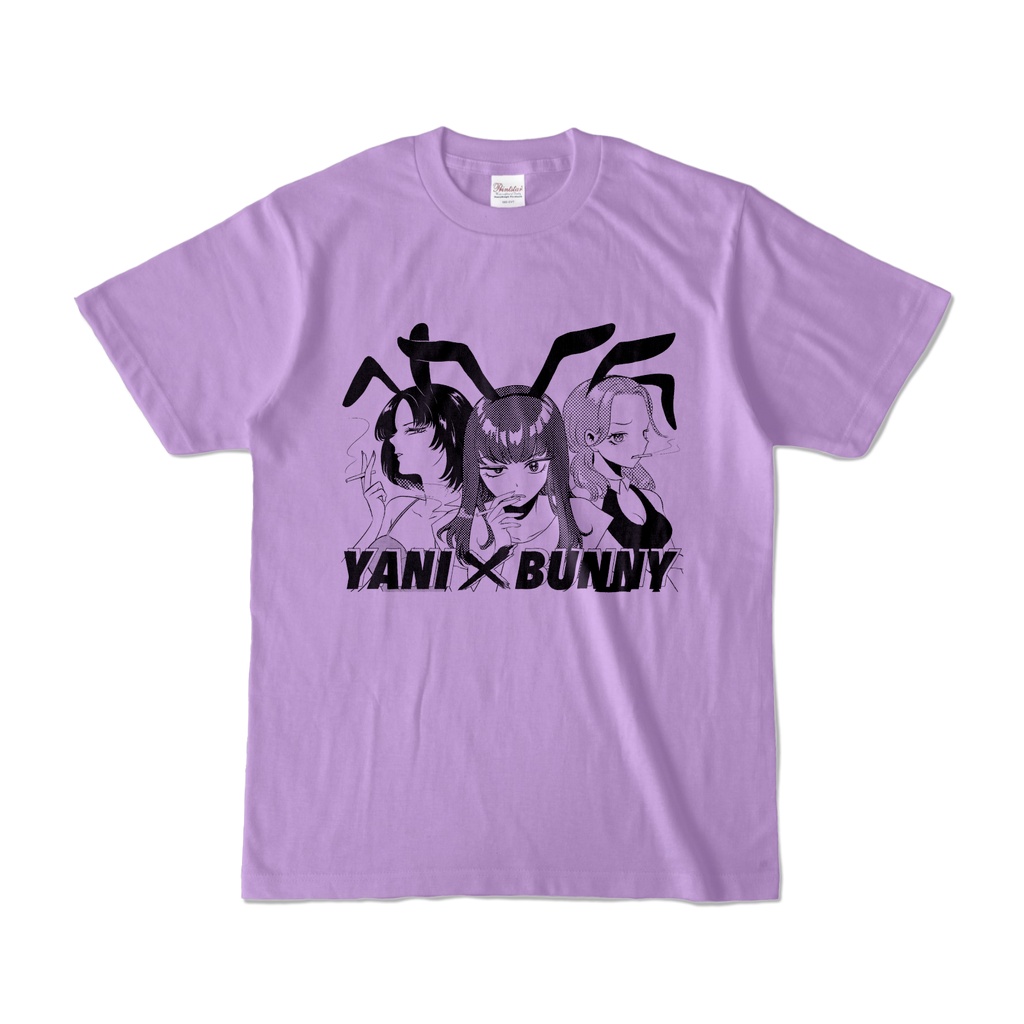 YANI×BUNNY Tシャツパープル