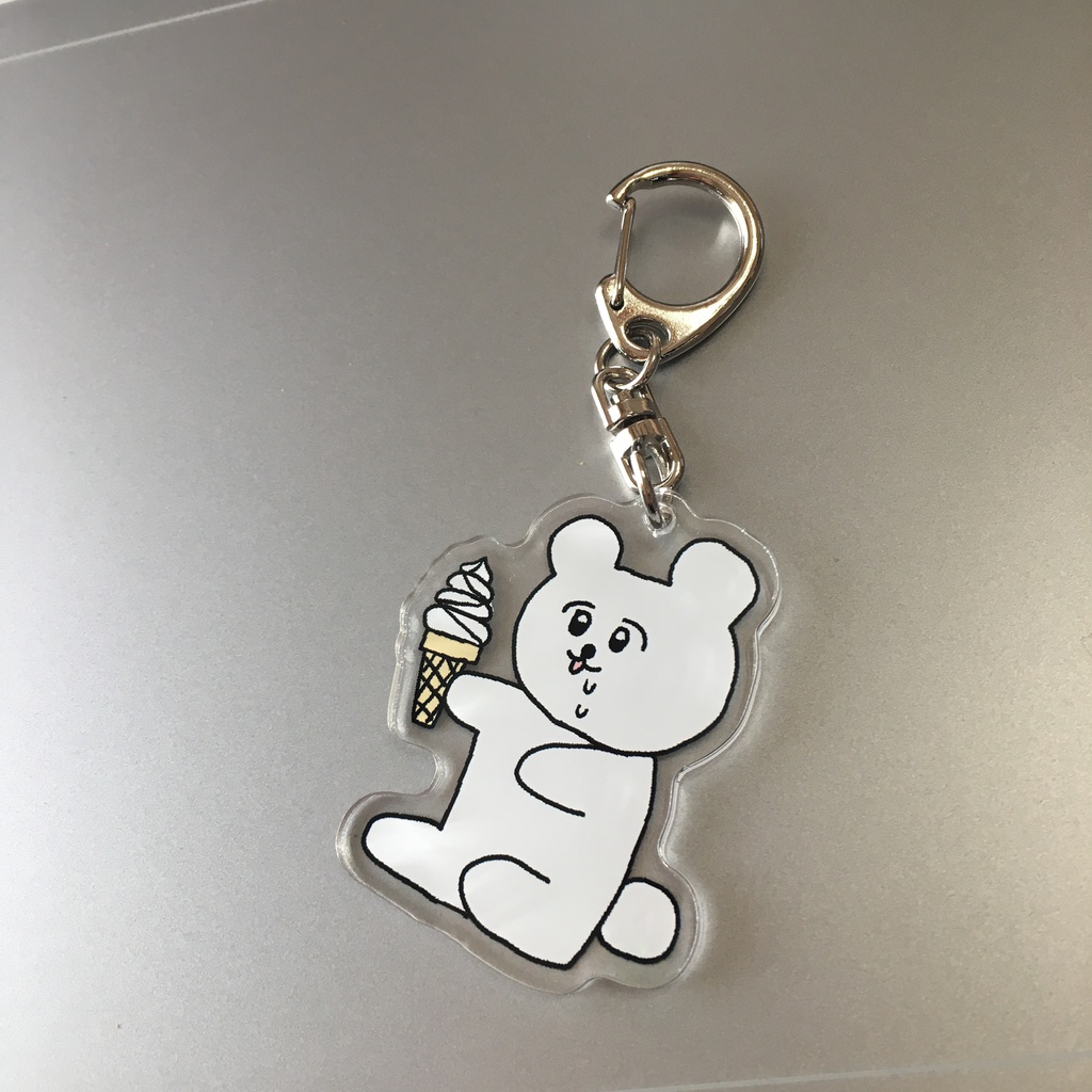 くまちゃんのアクキー