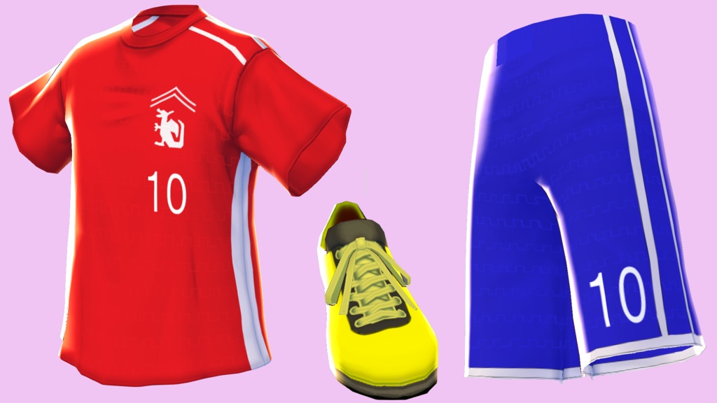 サッカー風ユニフォーム