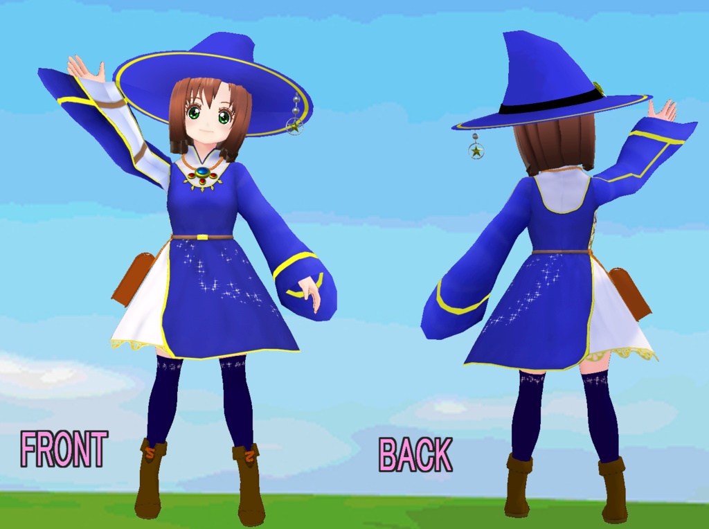 VRChat想定アバター トト