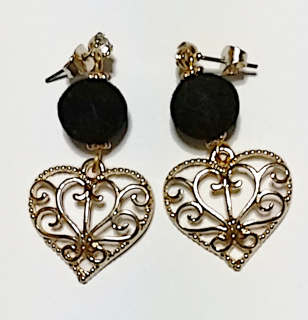 フロッキー&ハートのイヤリング・ピアス ローimage