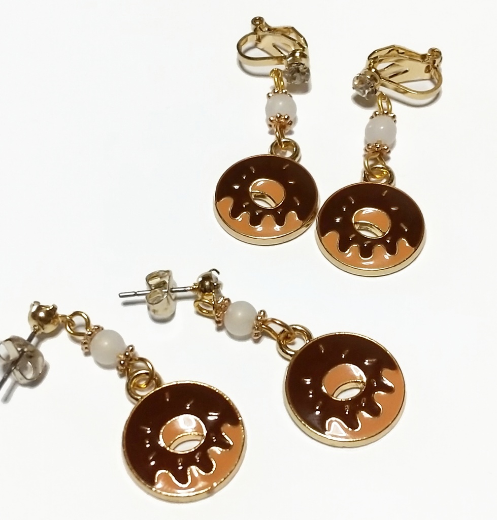 ドーナツピアス・イヤリング カタクリimage