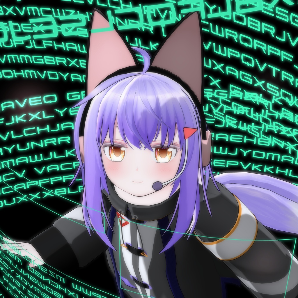 オリジナル3Dモデル「フィリィ」-Filley- v1.3