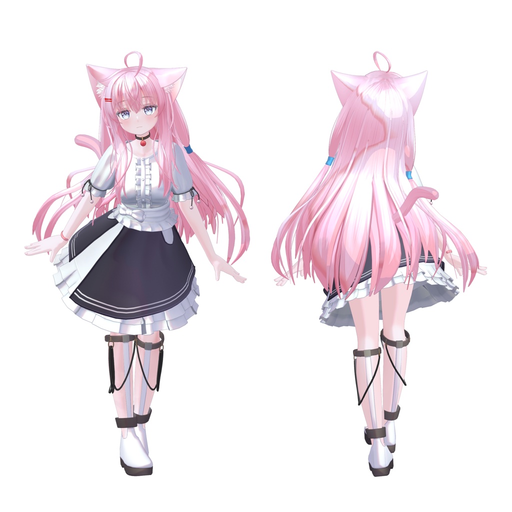 オリジナル3Dモデル「メルニナ」-Mernina- v1.3