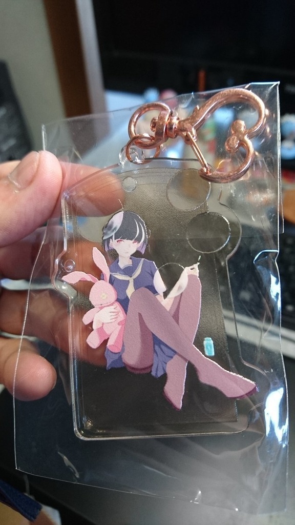 アクリルキーホルダーA