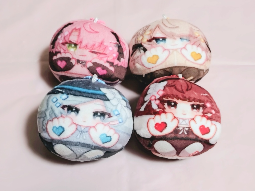 【リバース:1999二次創作】もちもちぬいぐるみキーホルダー