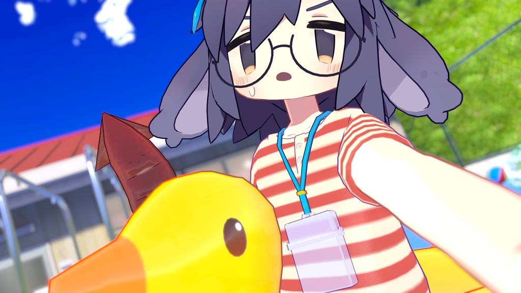 Float Duckling🐤【うささき、まめひなた、キプフェル対応】