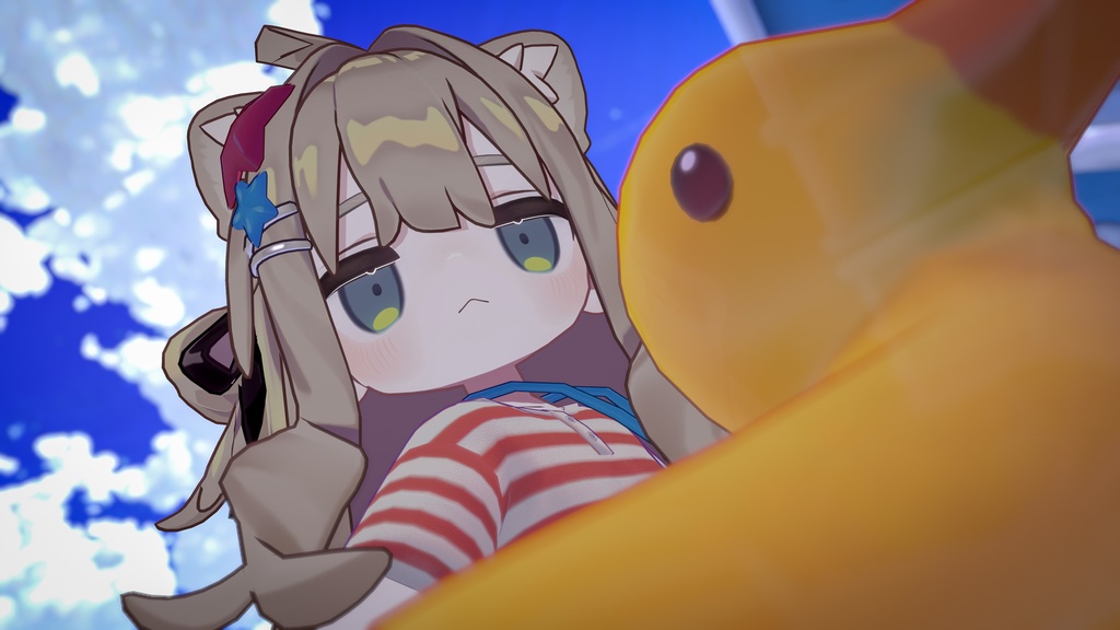 Float Duckling🐤【うささき、まめひなた、キプフェル対応】