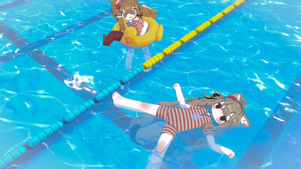 Float Duckling🐤【うささき、まめひなた、キプフェル対応】