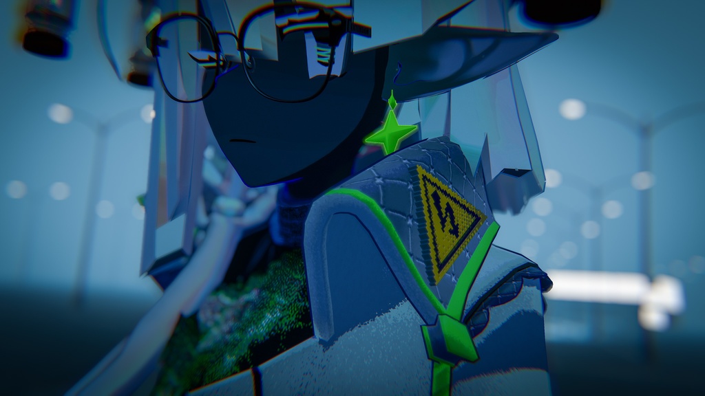 感電注意標識バッジ