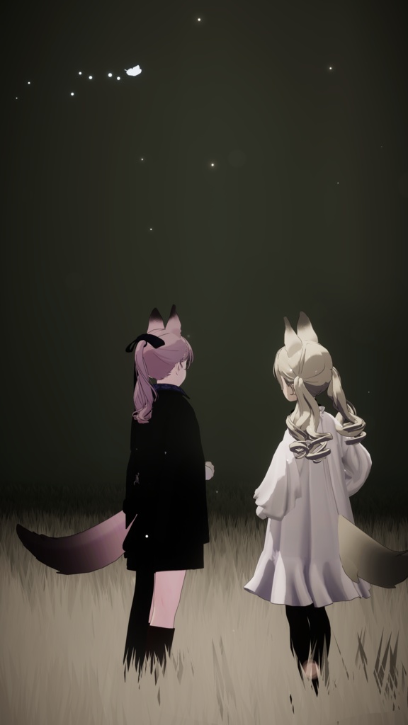 【MA対応】イヌ科のみみ【イヌ耳しっぽ+アニメーション付き】