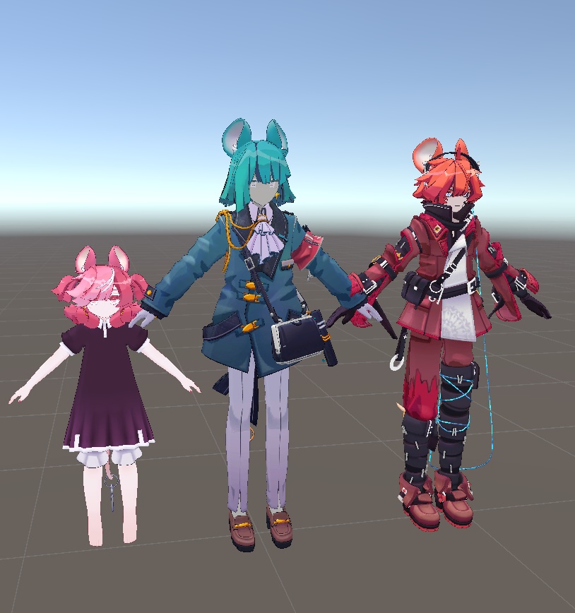 【MA対応】ねずみみみと鍵【アニメーション付き】