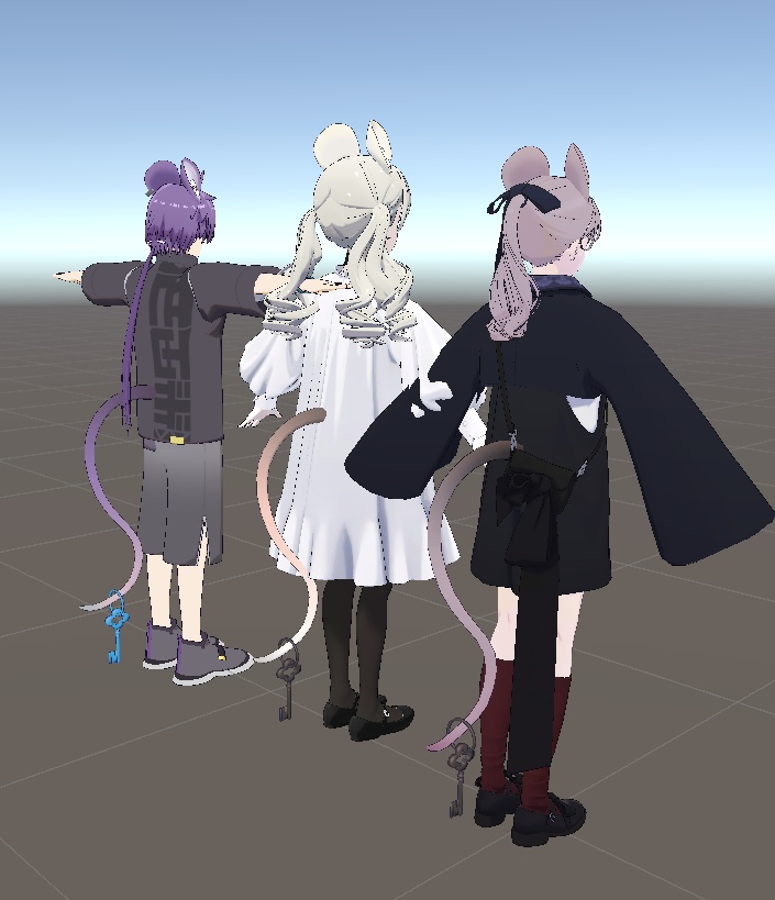 【MA対応】ねずみみみと鍵【アニメーション付き】