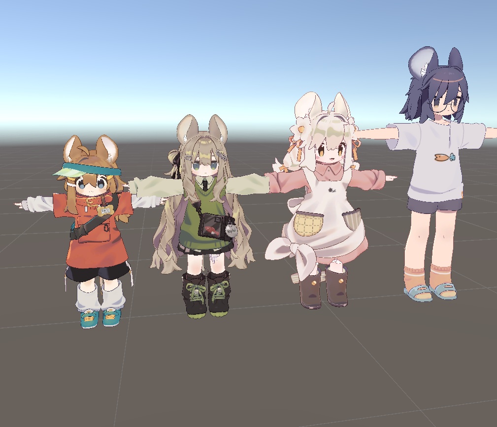 【MA対応】ねずみみみと鍵【アニメーション付き】