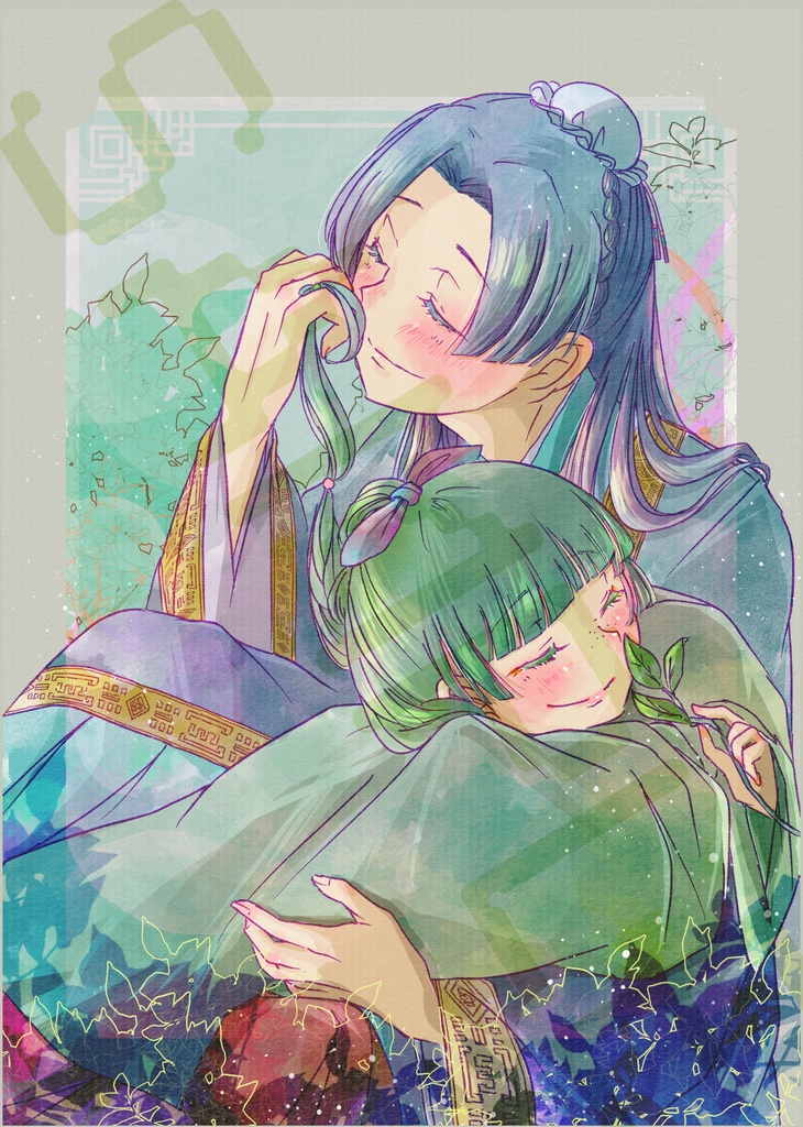 | イラスト集 | 立てば芍薬座れば牡丹 歩く姿は百合の花