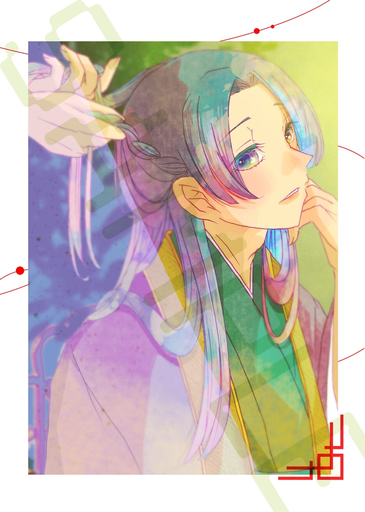 | イラスト集 | 立てば芍薬座れば牡丹 歩く姿は百合の花