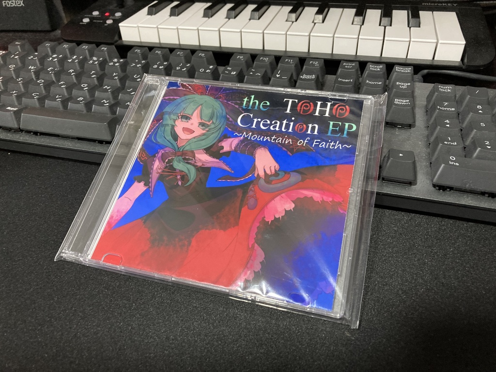 the TOHO Creation EP 手焼きCD版
