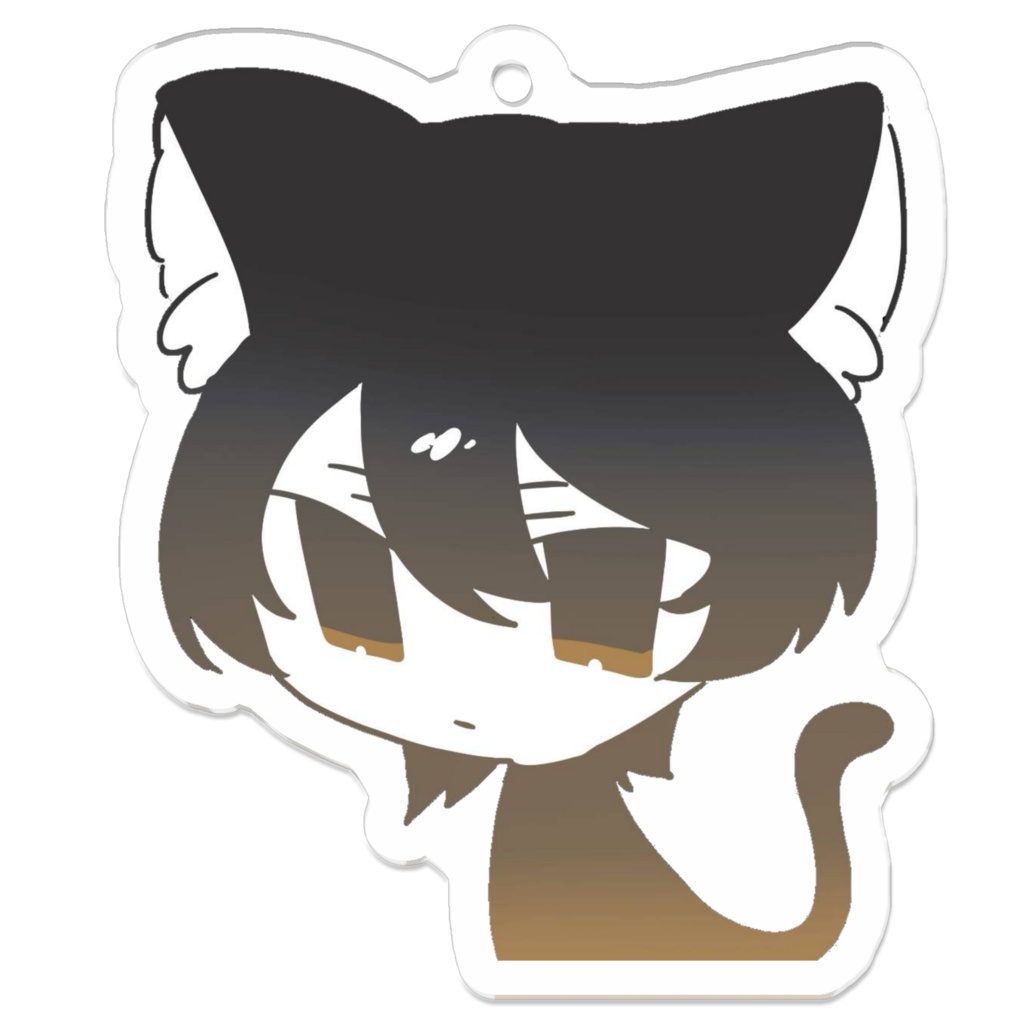 くろねこアクキー