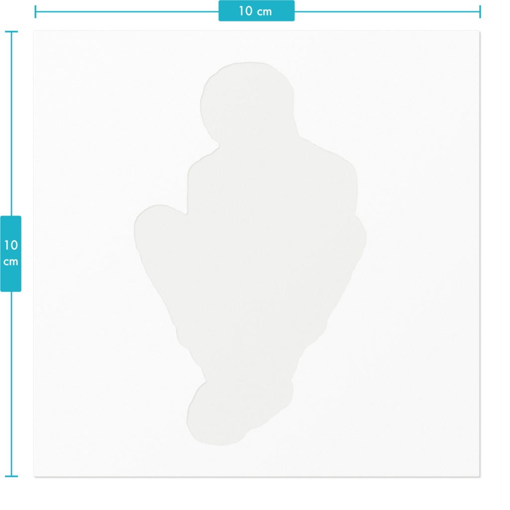 座ってるステッカー