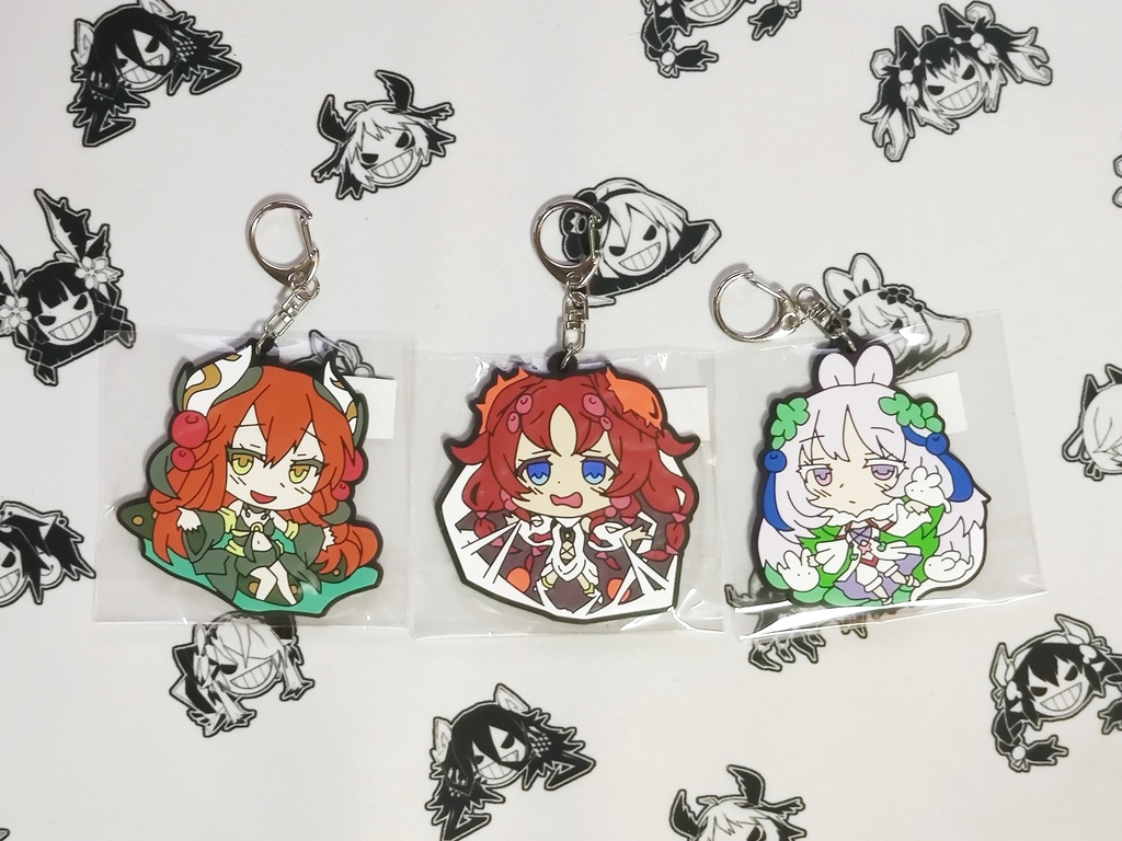 蟲惑魔ラバーキーホルダー