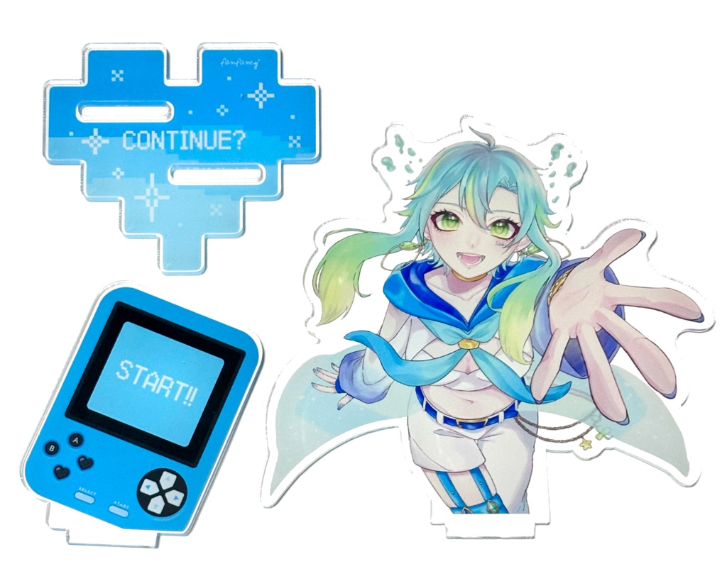 sakiの立ち絵アクスタ
