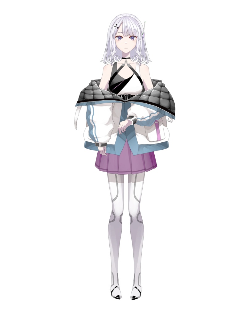 銀髪っ子Live2Dモデル【Facerig/VTS】