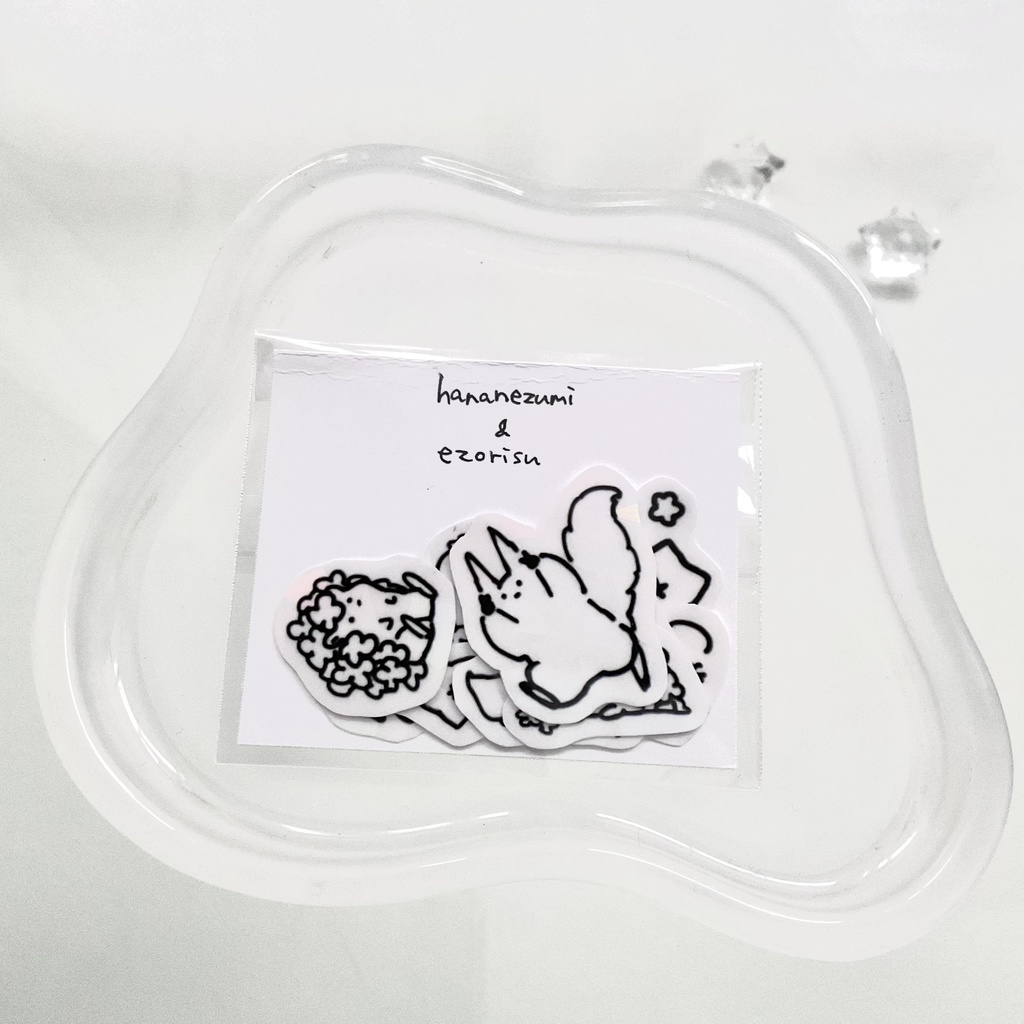 クリア フレークシール