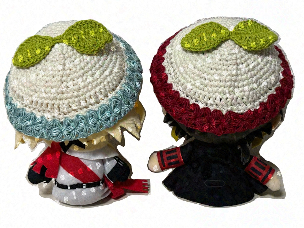 【受注生産有】ぬいぐるみ用はっぱ付き帽子