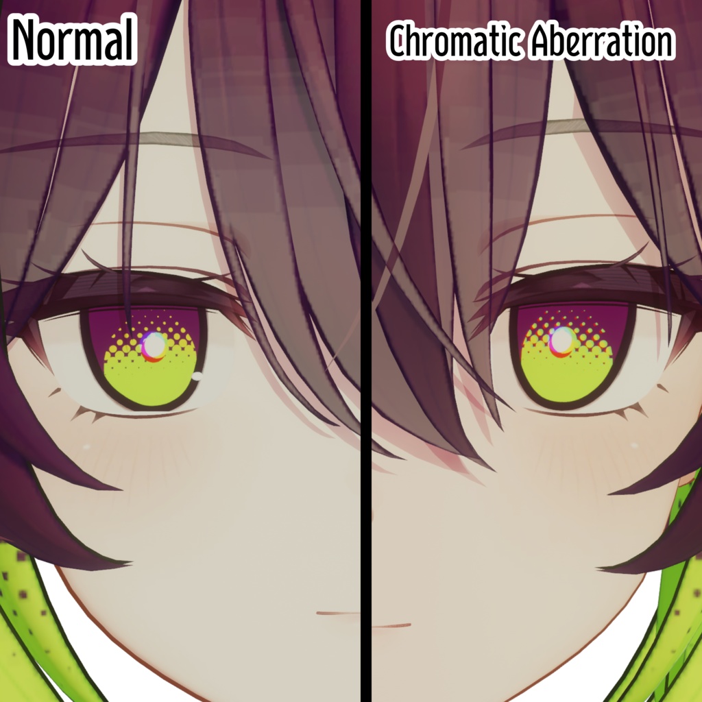 【ミルティナ専用】HalftoneEyesTextures【VRChat向け】