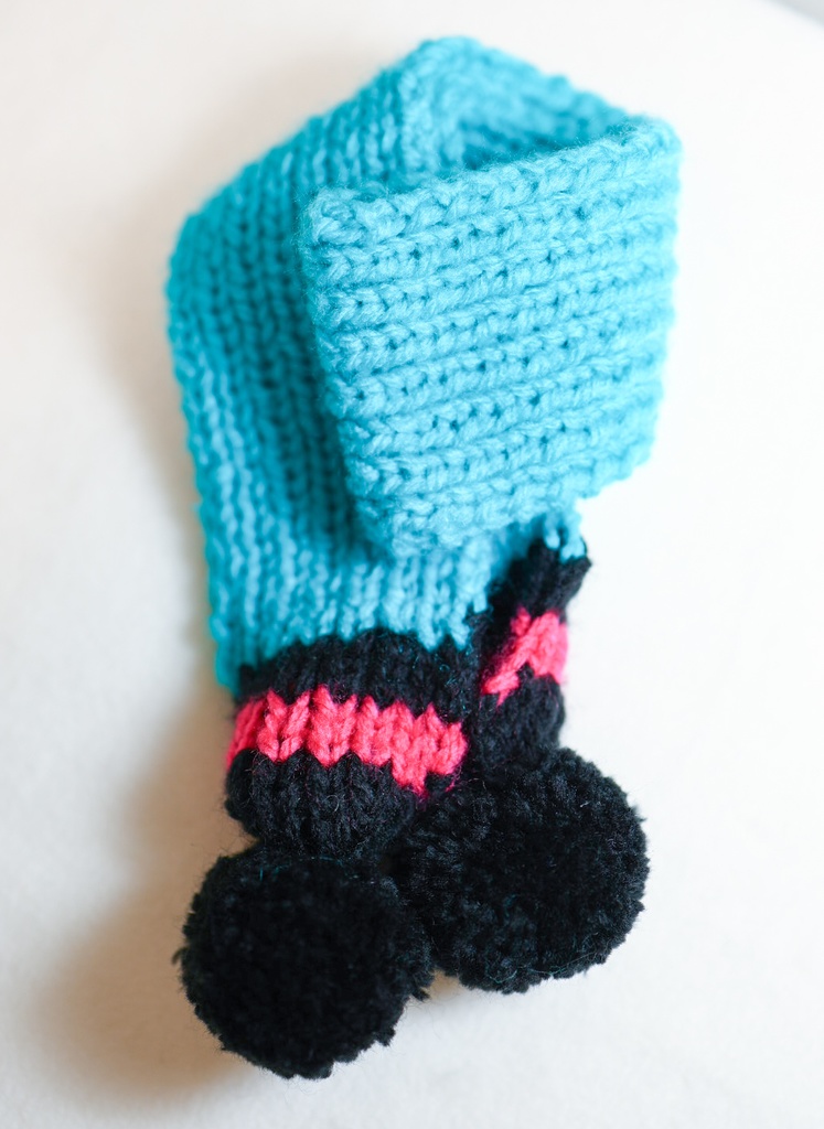 ぽんぽんマフラー