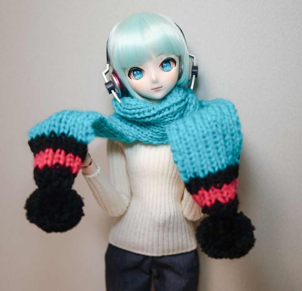 ぽんぽんマフラー