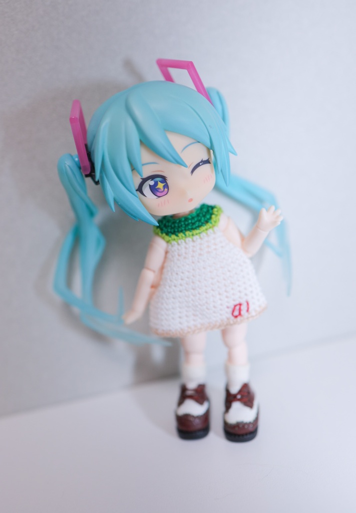 夏のおねぎワンピース