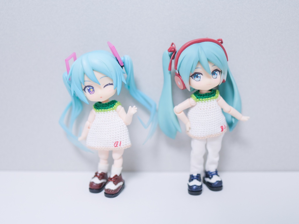 夏のおねぎワンピース