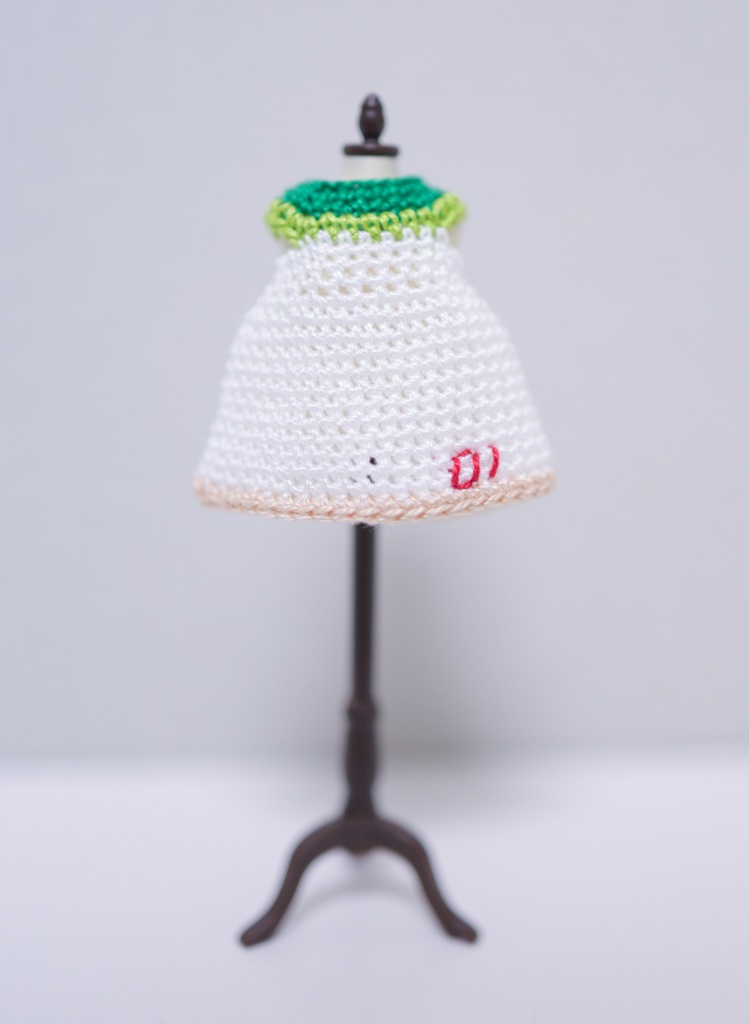 夏のおねぎワンピース