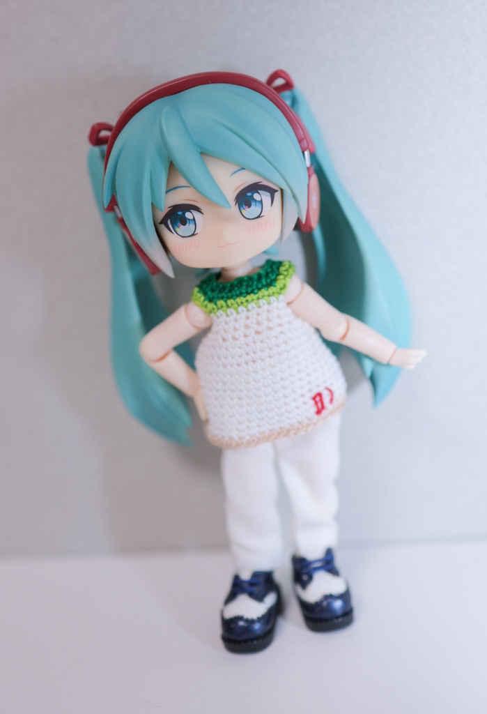 夏のおねぎワンピース