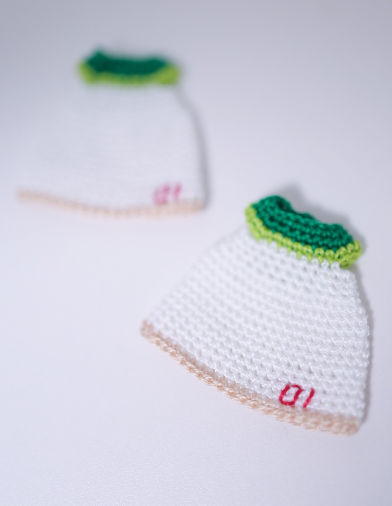 夏のおねぎワンピース