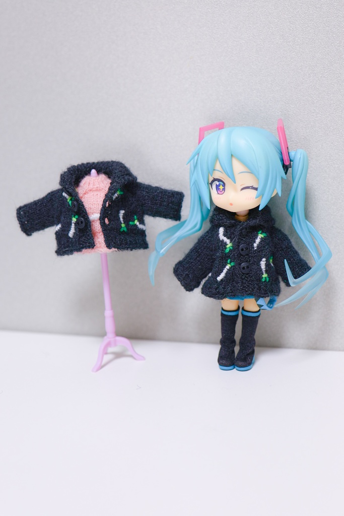 ねぎ刺繍コート (ロング・ショート)