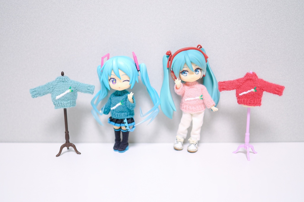 ねぎ刺繍セーター(全4カラー)