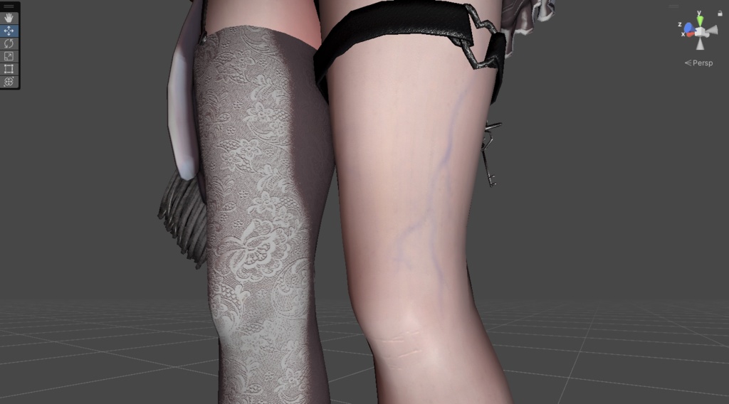 リアル質感肌マテリアル【汎用版_追加Update】