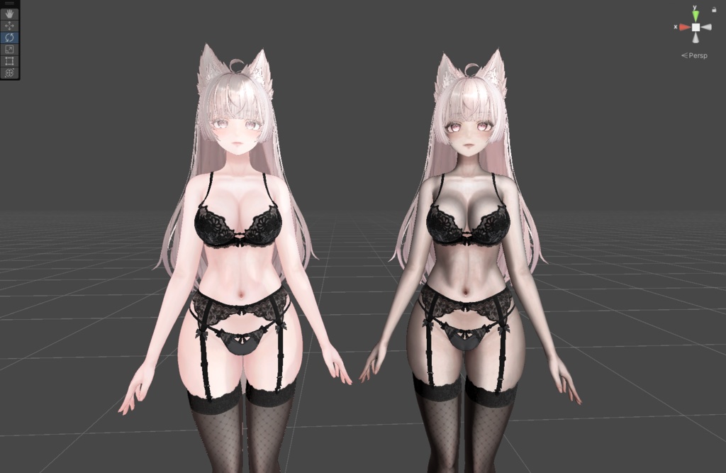 リアル質感肌マテリアル【汎用版_追加Update】