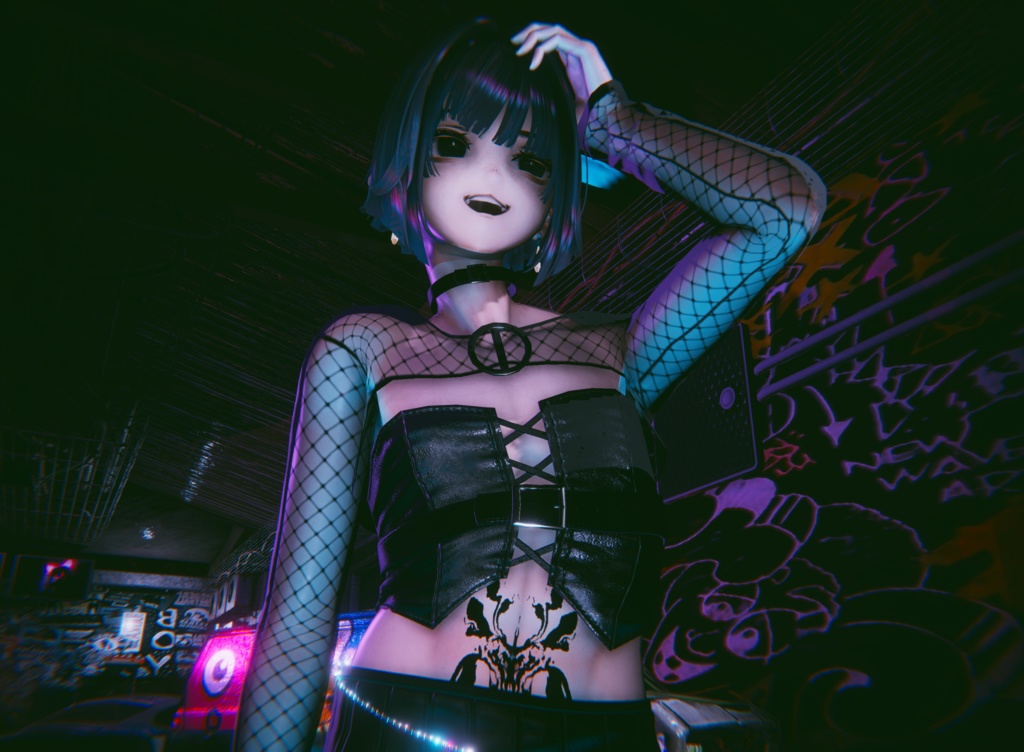 リアル質感肌マテリアル【汎用版_追加Update】