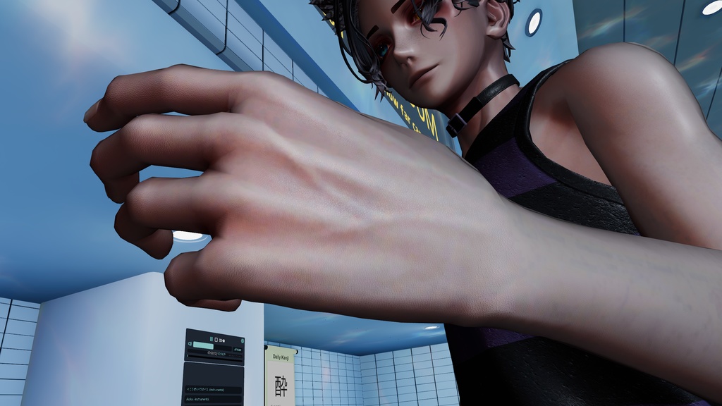 リアル質感肌マテリアル【汎用版_追加Update】