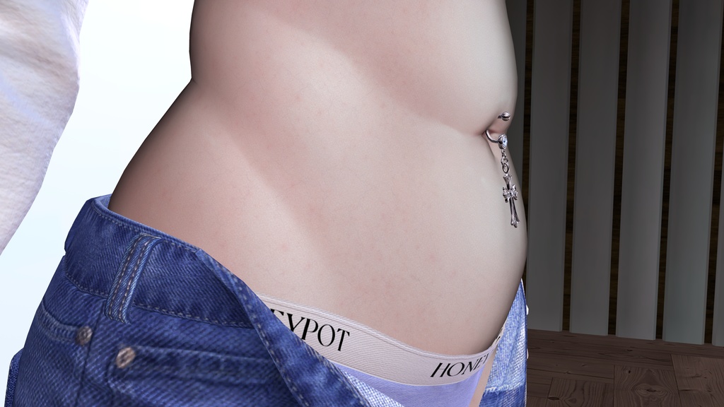 リアル生感肌マテリアル【珍飯亭共通素体_対応追加!】