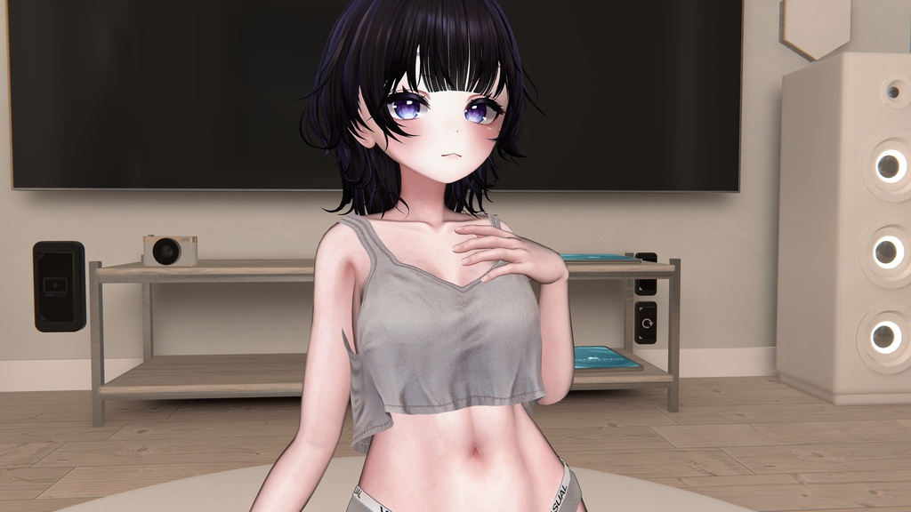 リアル生感肌マテリアル【珍飯亭共通素体_対応追加!】